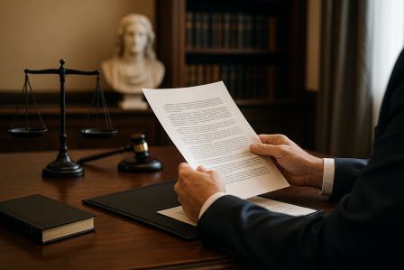 Правовой анализ ситуации и документов, выработка стратегии